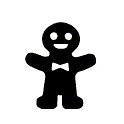 The Punch Bunch Silhouette Punches - Gingerbread Man