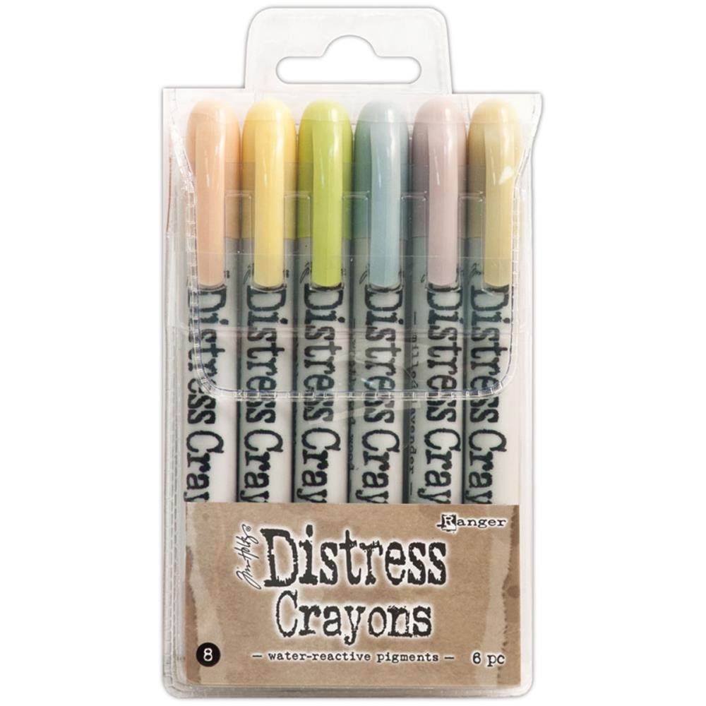 Ranger Tim Holtz Distress Crayon Set 8