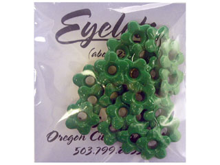 ScrapArts Eyelets 3/16 Flower 25 pc - Grassland