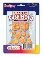 Sculpey EZ Release Doll Mold - Art Doll Faces