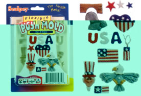 Sculpey EZ Release Mold - Stars & Stripes