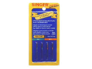 Singer Ball Point Machine Needle Size 9/11