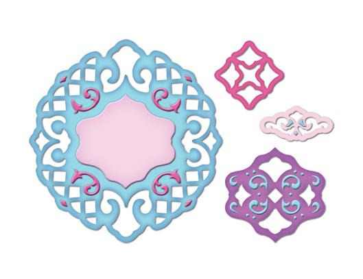 Spellbinders Die - Pendants - Lattice