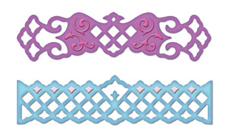 Spellbinders Die - Borderabilities Petite - Lattice