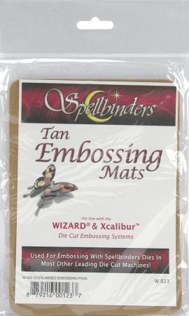 Spellbinders Tan Embosing Mats (2)