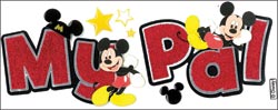 Disney Title Sticker - My Pal