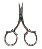 Sullivans 4" Copper Leaf Handle Heirloom Embroidery Scissors