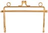 Sunbelt Metal Purse Frame 5"X3-1/2" Gold