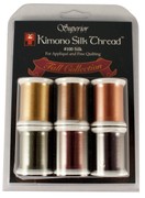 Kimono Silk Thread Set Fall Collection 6 Spools