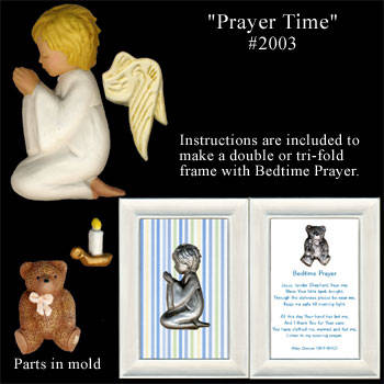 Sweetbrier Molds Push Molds - Prayer Time