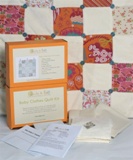 Ticche & Bea Baby Clothes Quilt Kit - Ivory Fur