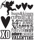 Tim Holtz Stamps - Valentine Silhouette