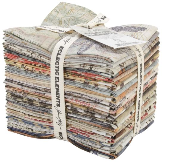 Eclectic Elements By Tim Holtz - 24 Piece Fat Quarters