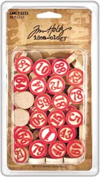 Tim Holtz Idea-Ology Game Pieces 90/Pkg