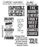 Tim Holtz Stamps - Words for Thought