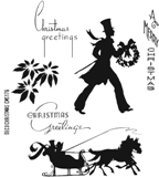 Tim Holtz Stamps - Deco Christmas