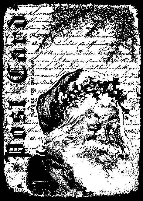 Tim Holtz Stamps - ATC - Santa Letter