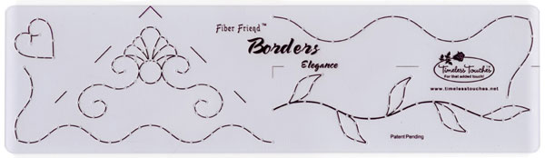 Timeless Touches Fiber Friend - Borders - Elegance