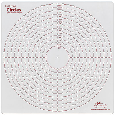 Timeless Touches Eyelet Friend - Circles