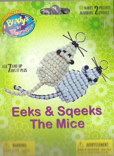 Collectable Beady's by Westrim - Eeks & Squeeks The Mice