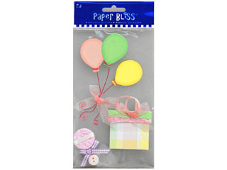 Westrim Paper Bliss Embellishment - Baby Party Girl