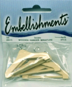 Westrim Miniature Embellishments - Clothes Hangers