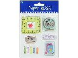 Westrim Paper Bliss epoxy Stickers School