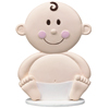 Wilton Baby Face Cake Topper