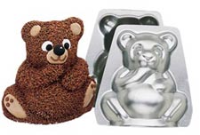 Wilton Shaped Pan - Mini Stand Up Bear Set