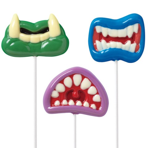 Wilton Candy Mold - Monster Mouth Fun Face Lollipop