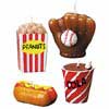 Wilton Candle Set - Take Me Out To The Ballgame 4-Piece Candle Set