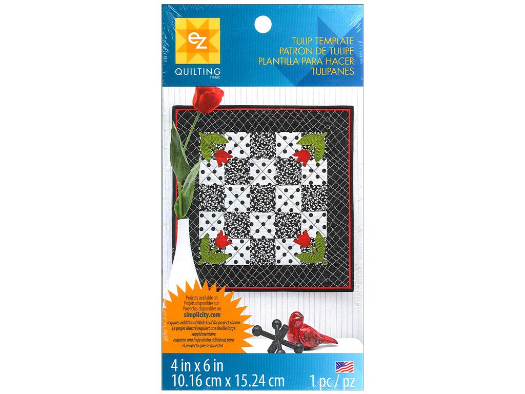 Wrights EZ Quilting Template - Tulip