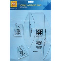 Wrights Simpliz-EZ 3 pieces - Double Wedding Ring Template