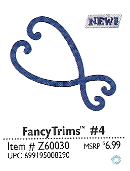 Zip'eCut Die - Fancy Trim #4