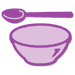 Zip'eCut Die - Family Preserves - Mixing Bowl & Spoon