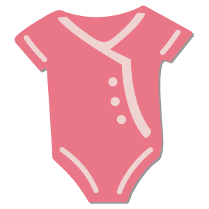 Zip'eCut Die - Baby Onsie