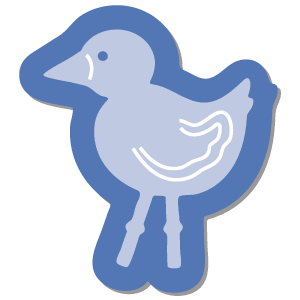 Zip'eCut Die - Cut & Curl Baby Birdie